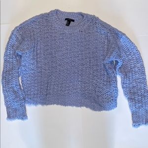 Forever 21 women’s periwinkle sweater